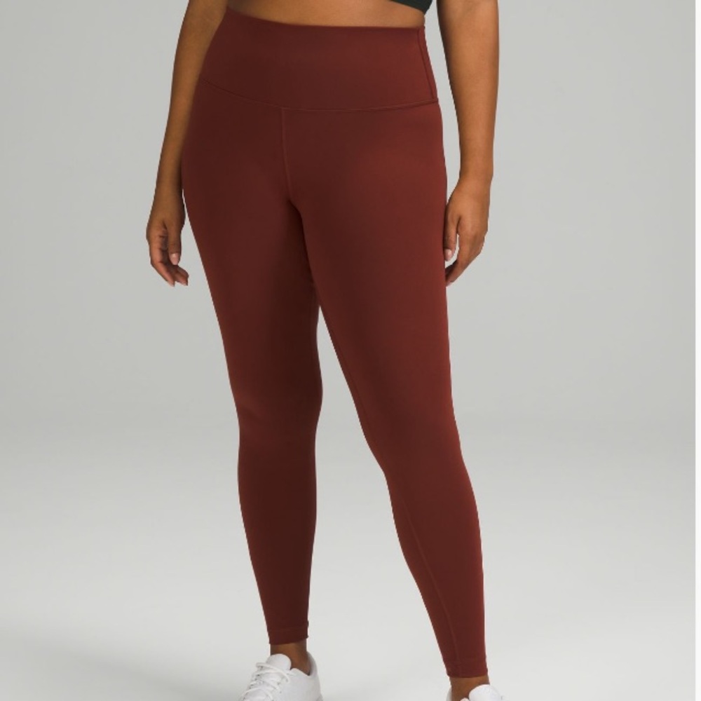 Reddish Brown Wunder Train Lululemon Legging!